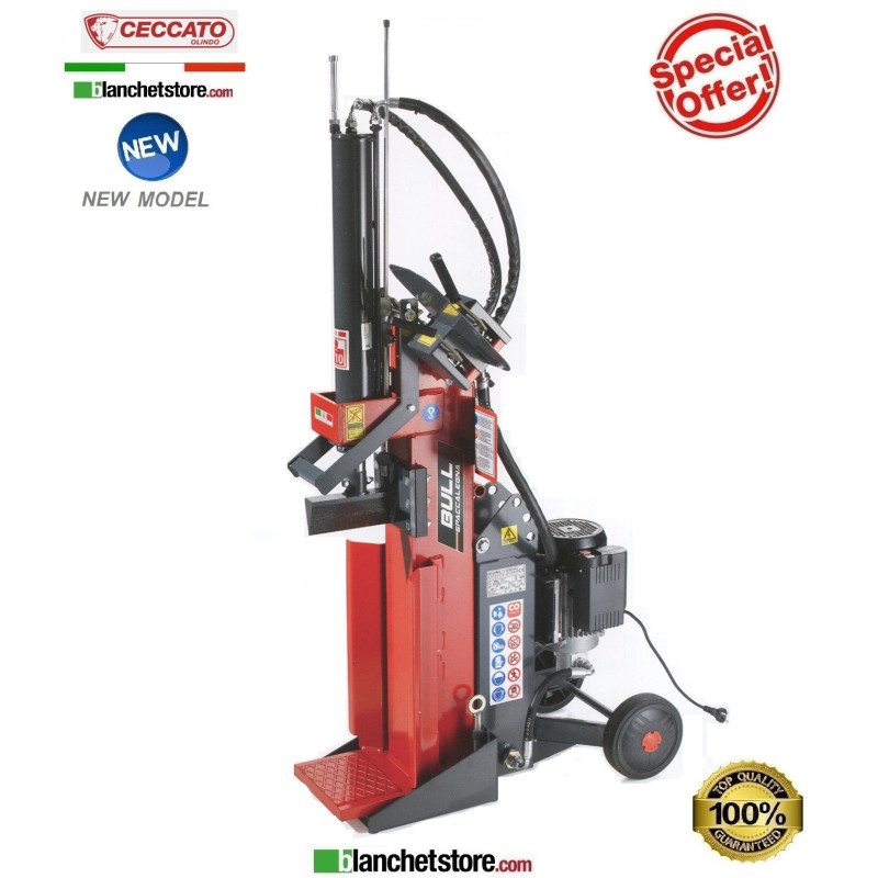 Spaccalegna elettrico Ceccato BULL SPLE10POL 220 VOLT 10TON 3HP