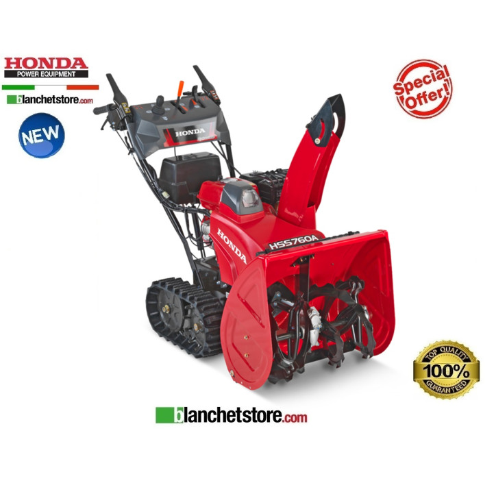 Fraise a neige Honda HSS 760AETD Chenilles-electrique Demarrage Elec