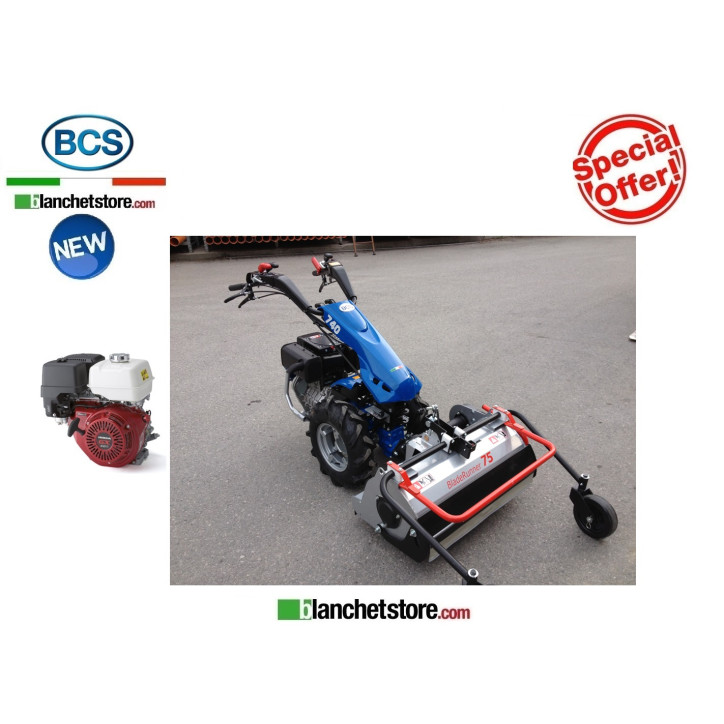 MOTOCULTEUR BCS 740 Powersafe Honda GX390 + BLADERUNNER 75