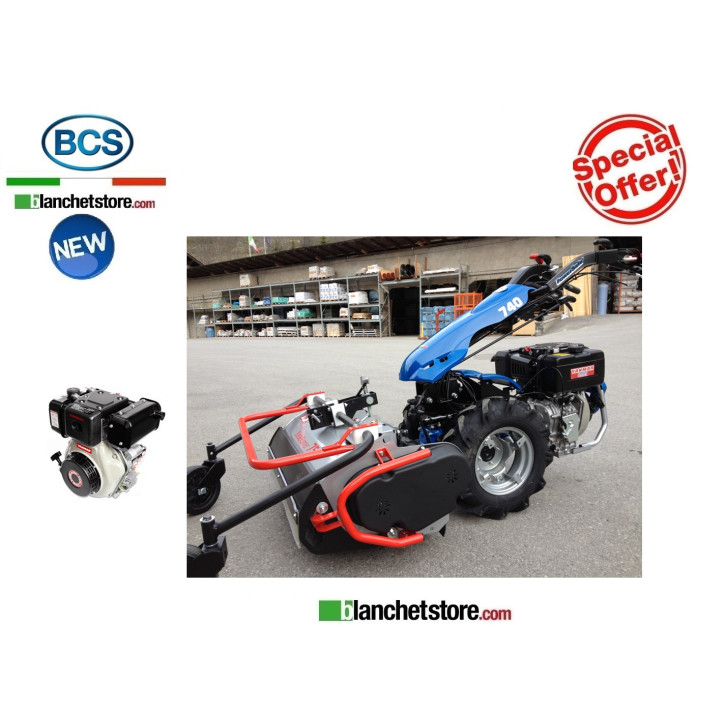 MOTOCULTEUR BCS 740 Powersafe Honda GX390 + BLADERUNNER 75