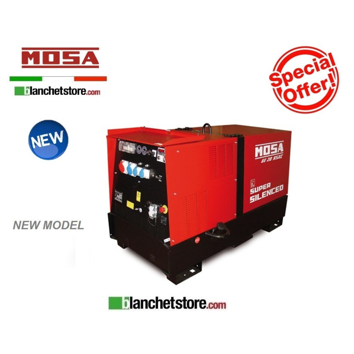 Mosa generator GE 20 YSXC Yanmar 1500 rpm diesel generator