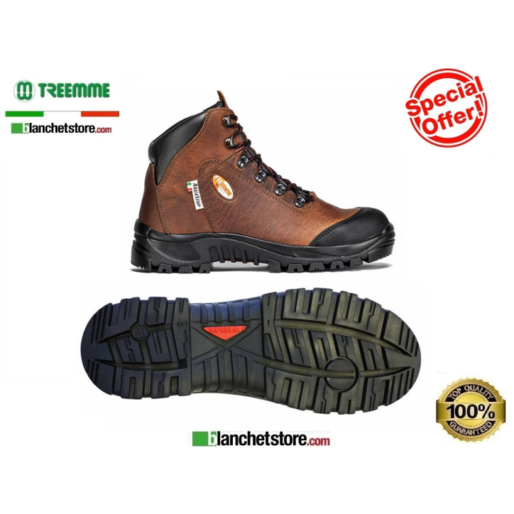 Botte Trekking en cuir Treemme 91502 N.37 et cordure