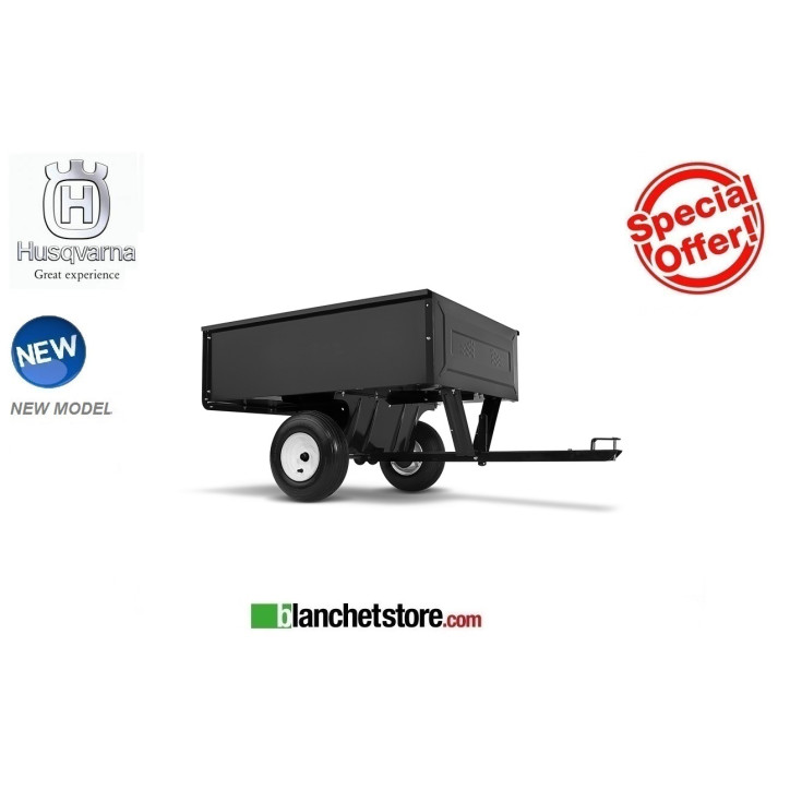 Trailer for tractor  Rider Husqvarna Trailer 20-125 Profi