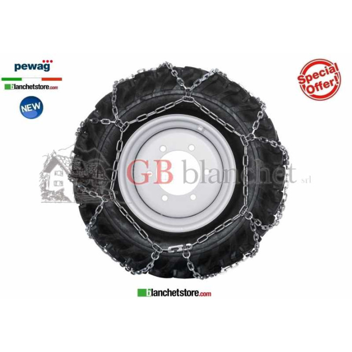 Snow chains PEWAG TRAKTOR SPUR T 65 5 for coltivator