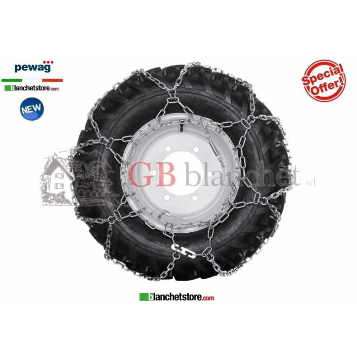 Snow chains PEWAG TRAKTOR SPUR T 65 5 for coltivator