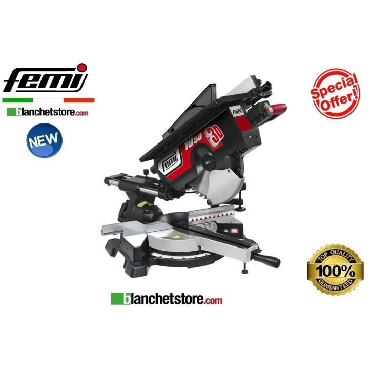 Femi radial saw 1050 3D -LASER- PROFY disc 305 1800Watt 220Volt