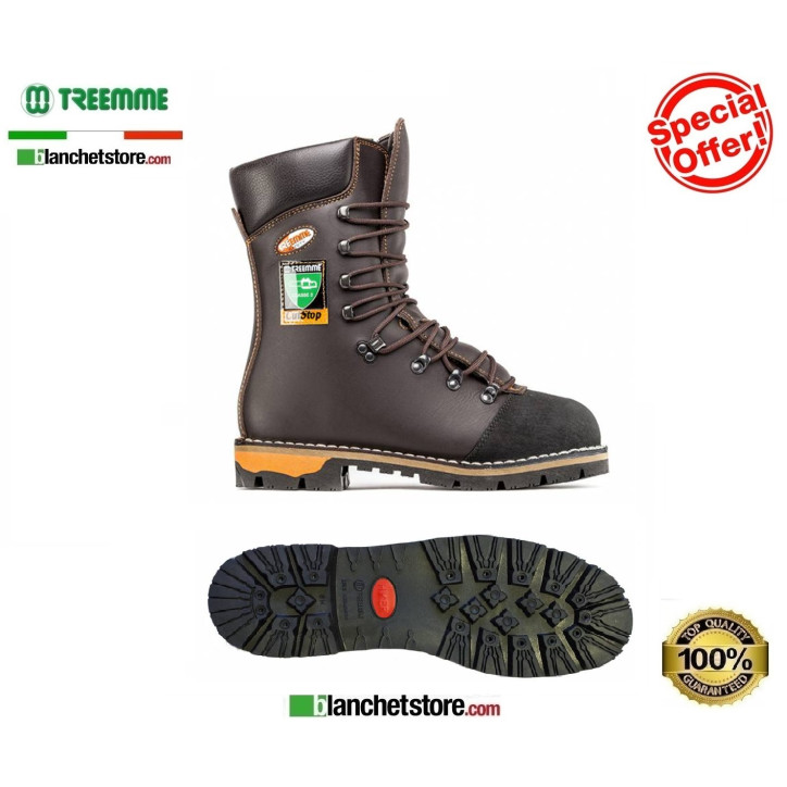 Treemme Cut Resistant Boot Cowhide 39 N.44 Water Repellent