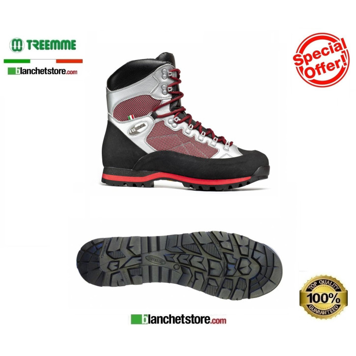 Treemme Micro fiber cut resistant boot 91224 N.44 Red