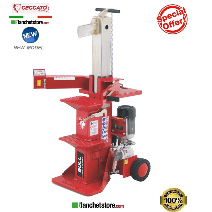 Fendeuse a bois electrique Ceccato Olindo BULL SPLE12FDP 220 VOLT 12TON 3HP