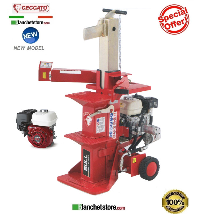 Wood-splitter engine Ceccato Olindo BULL SPL12FH Honda GX220 12TON