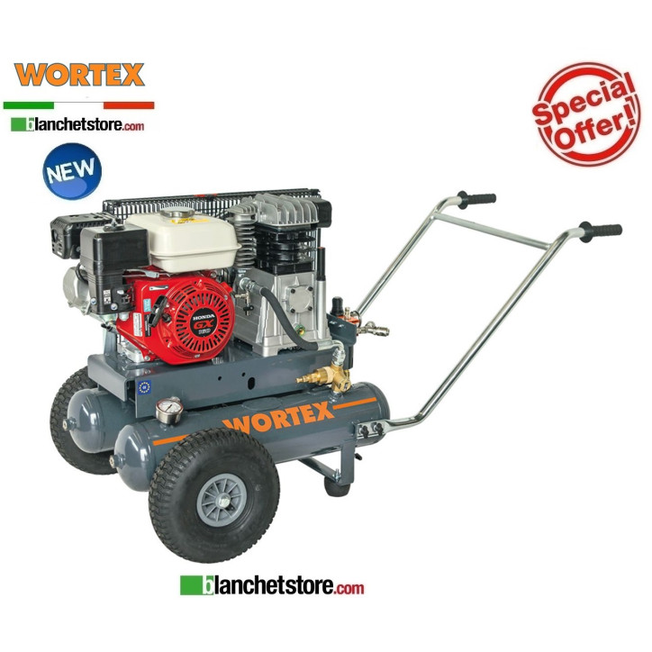 Motocompressor  wortex DSB 22/510H 11+11LT Honda GX 5.5HP