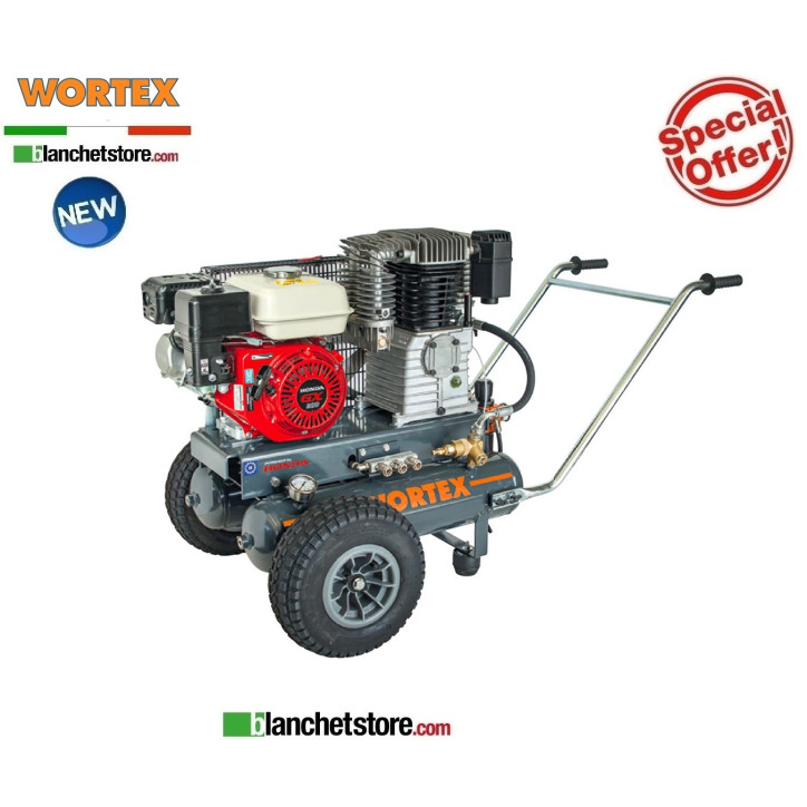 Motocompressor  wortex DSB 22/510H 11+11LT Honda GX 5.5HP