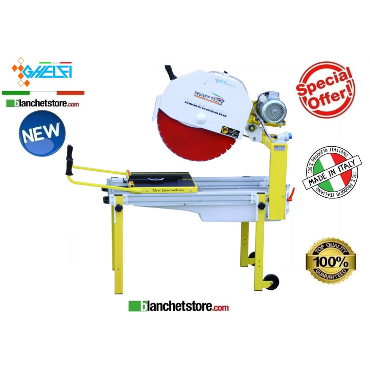 Tile cutter electric GHELFI RAPTOR 650 without disk  d.650 220V