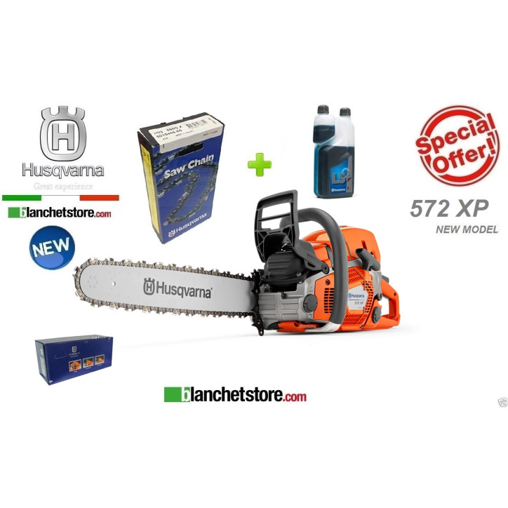 Chainsaw Husqvarna 572XP xTorq with guide 20"/50 e catena