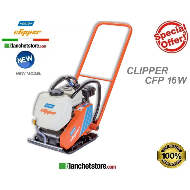 Piastra vibrante clipper CFP 16W Honda GX160 500x560 91Kg