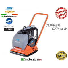 Piastra vibrante clipper CFP 14W Honda GX160 500x580 92Kg