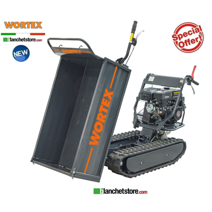 MINI TRANSPORTEUR Wortex SFL500 E Loncin G252FD 500 KG Basc.Manuel. Demarrage electrique