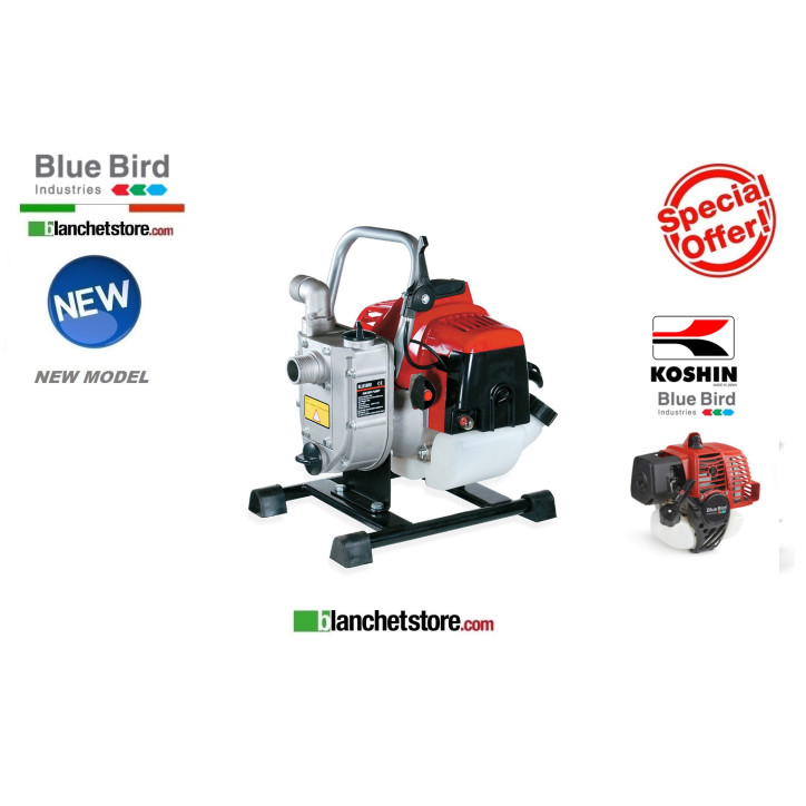 Water pump Blue Bird QGZ-25 30N Koshin IE36FN for clear water