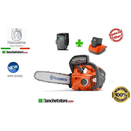 Chainsaw cordless Husqvarna T535i XP 1 battery BLi200 36V 5.2A