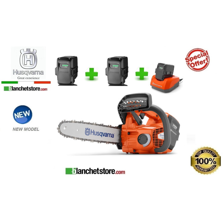 Tronconneuse a batterie Husqvarna T535i XP +2 batterie 36V 5.2A