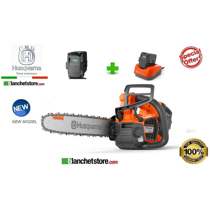 Chainsaw cordless Husqvarna T540i XP 1 battery BLi200 36V 5.2A