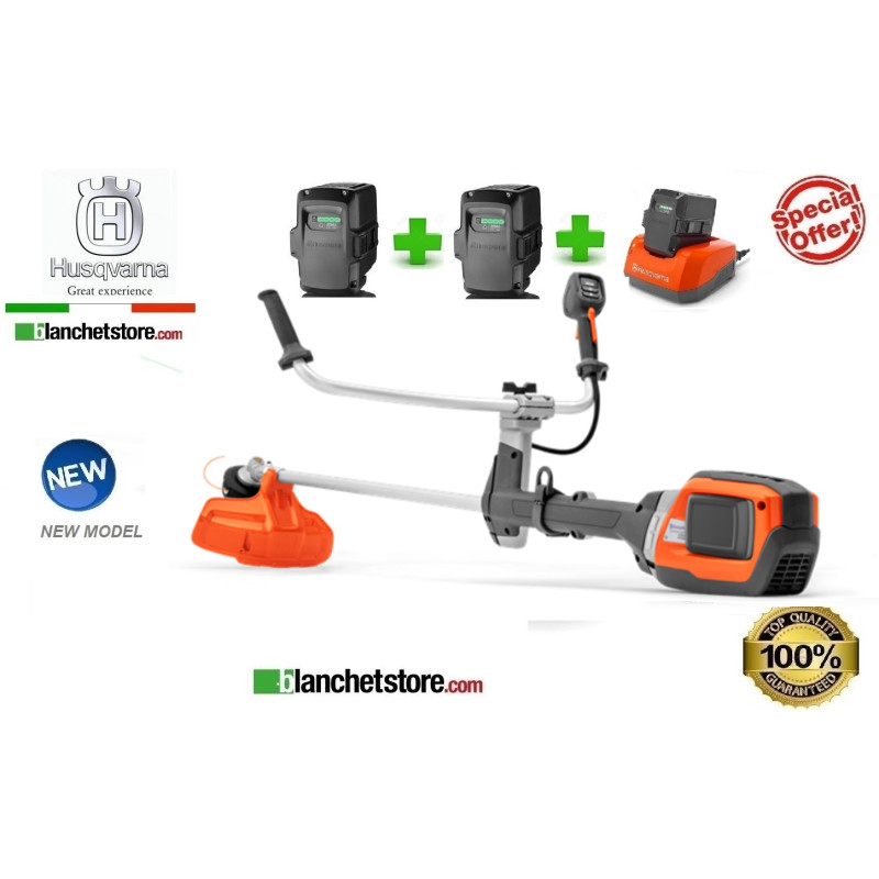 Decespugliatore a batteria Husqvarna 535iRX + 2 BLI 200 36V 5.2A