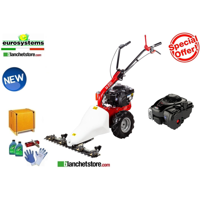 Motofalciatrice Eurosystems M 210 Bilama Motore B&Stratton 450E