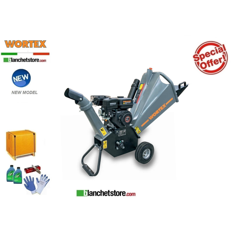 Biotrituratore a benzina Wortex Drake D200/80L LONCIN G200