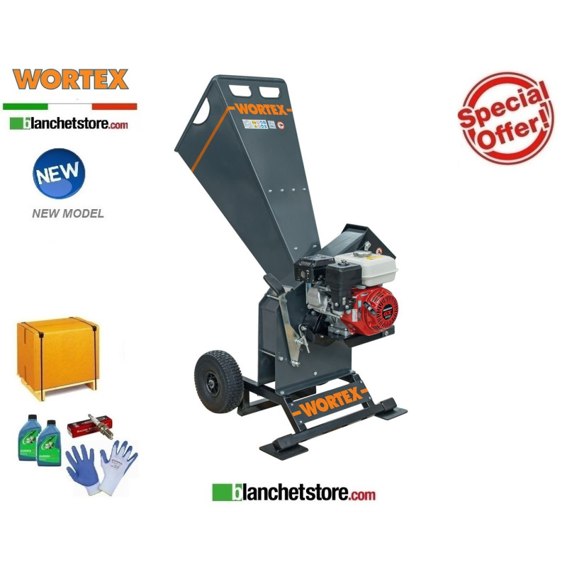 Biotrituratore a benzina Wortex Thor T200/70H Honda GX200