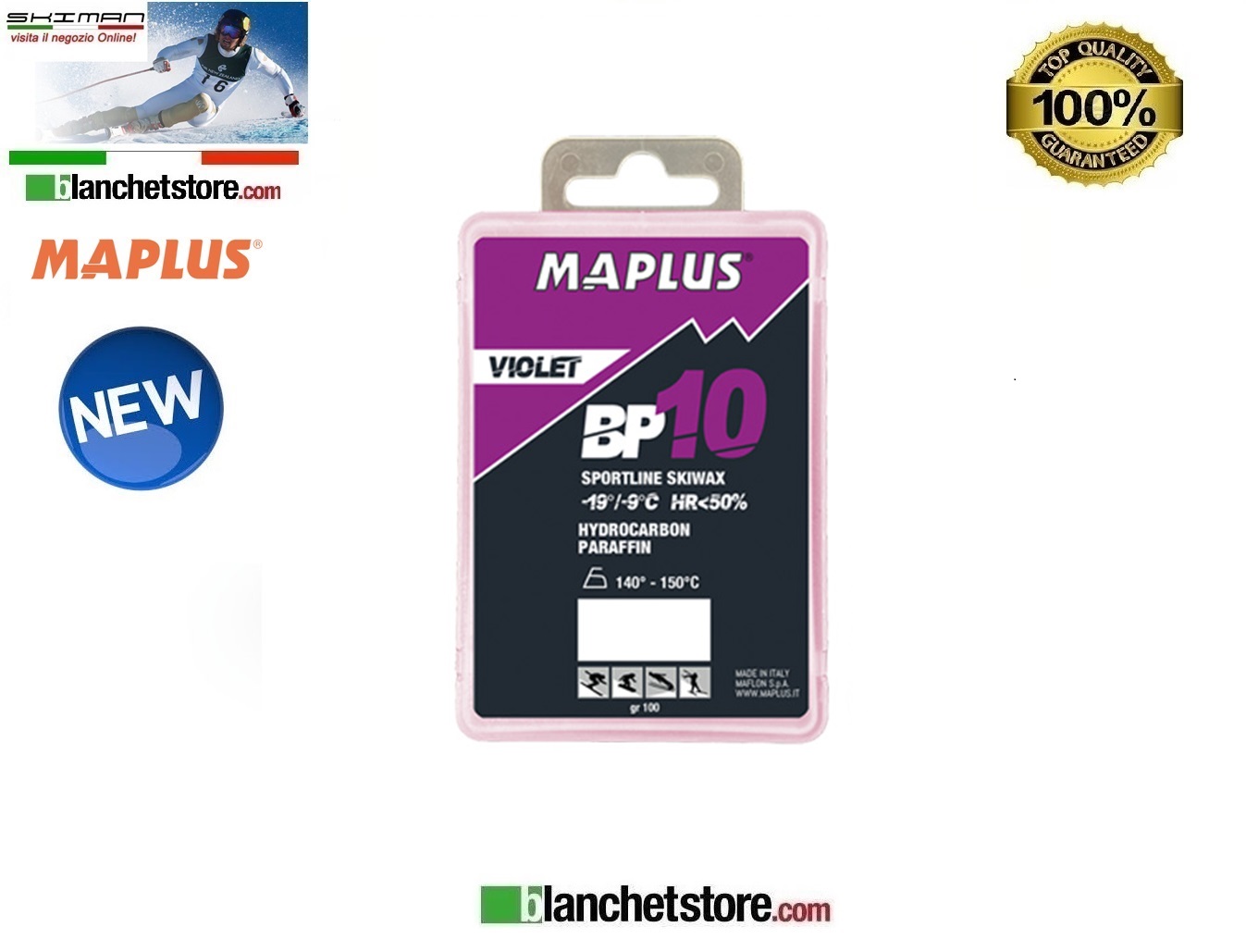 Sciolina MAPLUS BASE BP 10 Conf 100 gr VIOLET NEW MW0300