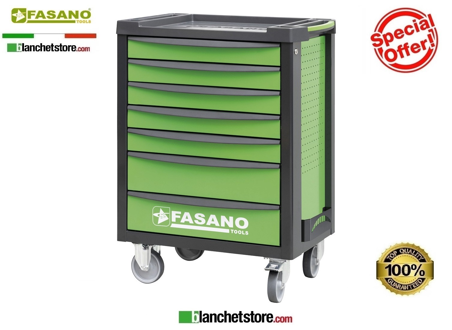 Tool trolley Fasano tools FG 100V/7T 7 drawers