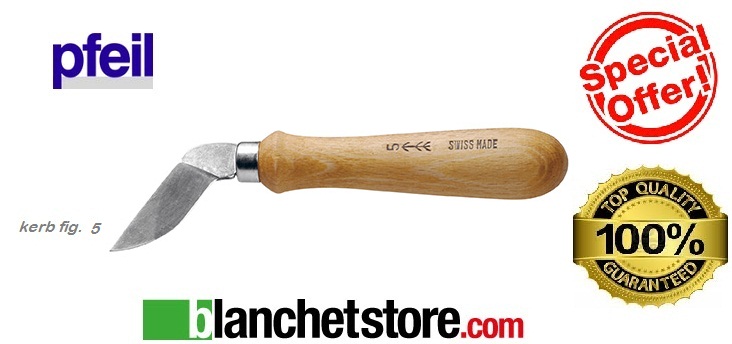 Pfeil - coltello da intaglio Kerb 4 Schnitzmesser - utensile per legno